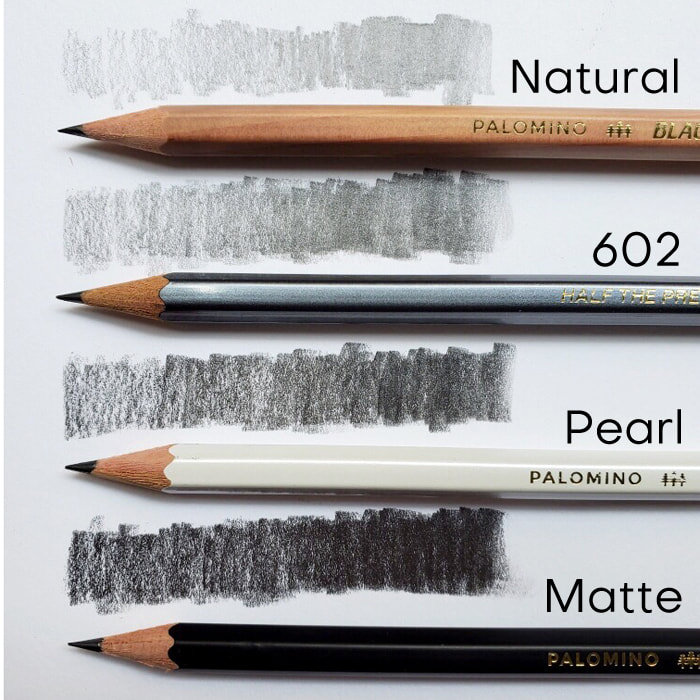 Natural Matte Palomino Blackwing Pencils Set of 4 Blackwing 602 Pearl 