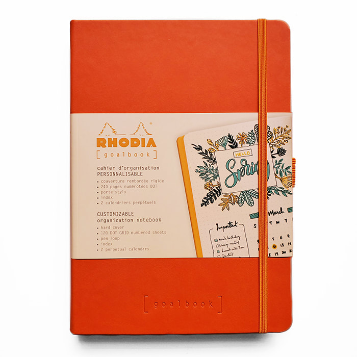 Rhodia Bloque N° 18 A4 Red Dot Negro 